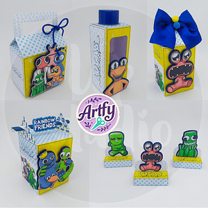 Caixinhas - Rainbow Friends