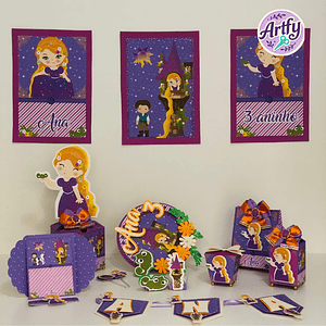 Kit Festa - Rapunzel