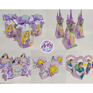 Caixinhas - Rapunzel