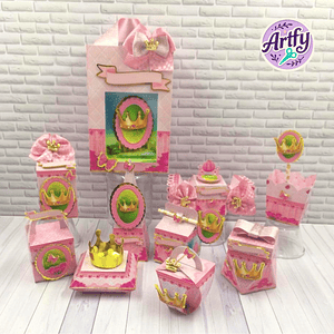 Caixinhas - Realeza Menina