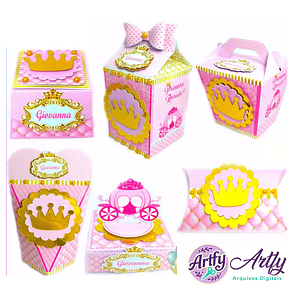 Caixinhas - Realeza Menina