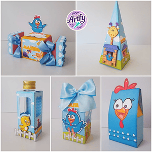 Caixinhas - Galinha Pintadinha