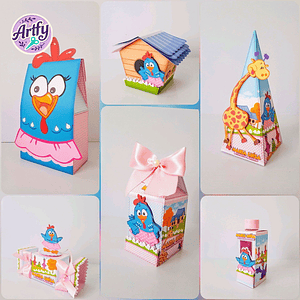 Caixinhas - Galinha Pintadinha