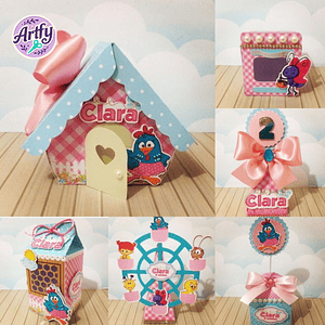 Caixinhas - Galinha Pintadinha