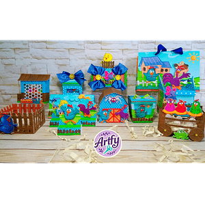 Caixinhas - Galinha Pintadinha