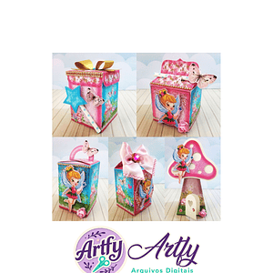 Caixa Para Doces - Fadinha 