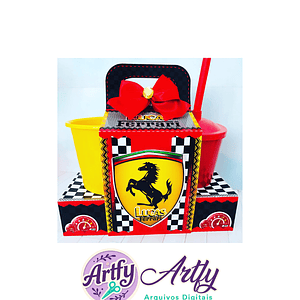 Caixa Para Copo - Ferrari 