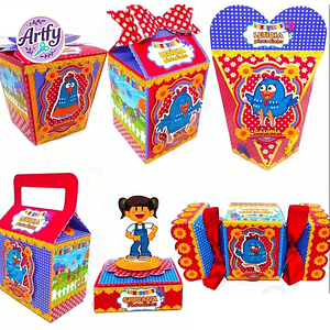 Caixinhas - Galinha Pintadinha