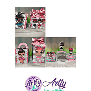 Caixinha Para Doces - Lol