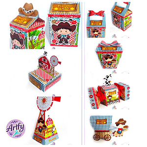 Caixinhas - Fazendinha