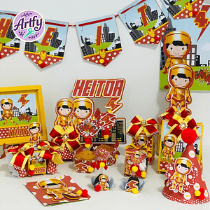 Kit Festa - Homem de Ferro