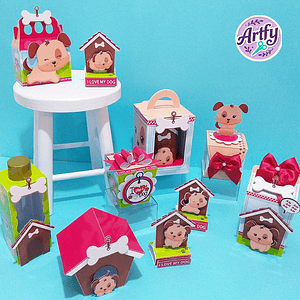 Caixinhas - Cachorrinhos