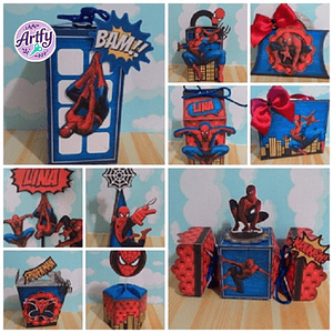 Caixinhas - Homem Aranha