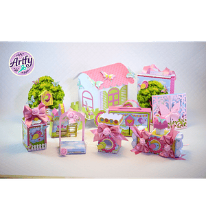 Caixinhas - Jardim encantado