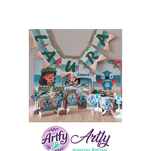 Kit Festa - Lilo e Stitch 