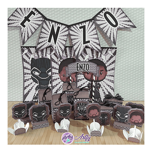 Festinha Pantera Negra 