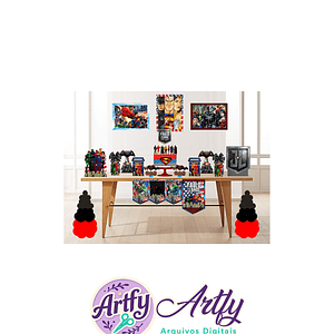 Kit Festa - Liga da Justiça 