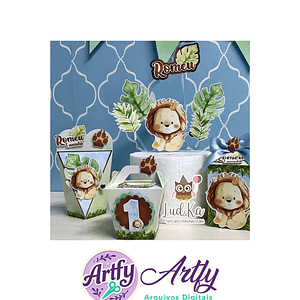 Kit Festa - Leãozinho 