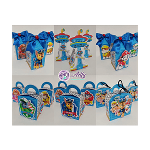 Caixinha Patrulha Canina 