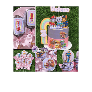 Topo de bolo - Patrulha Canina 