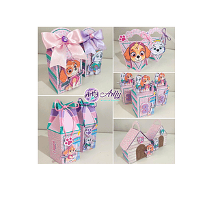 Caixinha Patrulha Canina - Skye