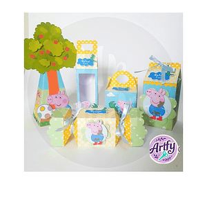 Caixinha Peppa e George 