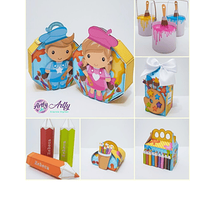 Caixinhas Pintando o 7 