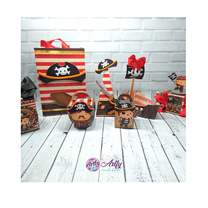 Caixinhas Pirata - Bigode 