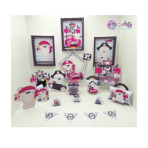 Kit festa - Pirata Ursinho 