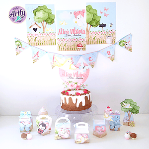 Kit Festa - Jardim encantado