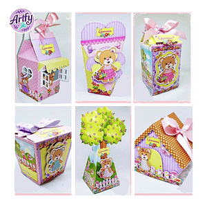 Caixinhas - Jardim da Ursinhas