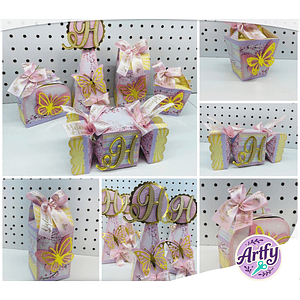 Caixinhas - Borboletas