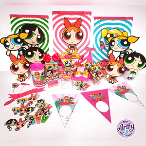 Kit Festa - Meninas Super Poderosas