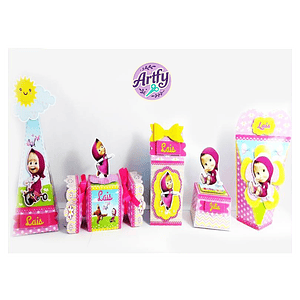 Caixinhas - Marsha e o Urso