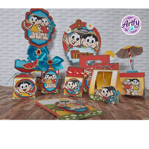 Caixinhas - Magali e Mônica 