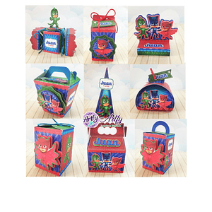 Caixinhas PJ Masks Equipe 