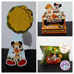 Caixinhas - Mickey aventureiro