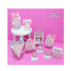 Caixinhas Ursinha Bailarina 