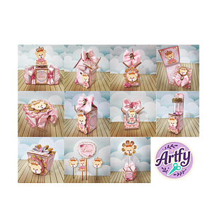 Caixinha Ursinha Princesa