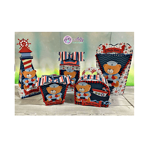 Caixinha Ursinho Marinheiro 