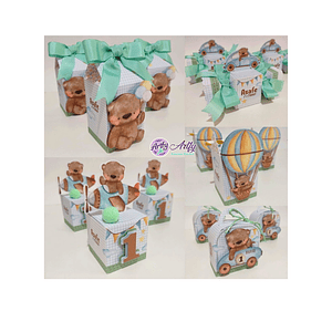 Caixinha Ursinho Baloeiro 