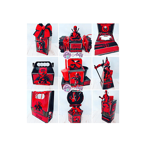 Caixinhas Deadpool