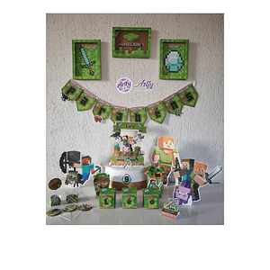 Kit Festa Minecraft 