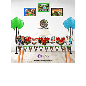 Kit Festa Minecraft 