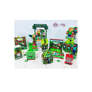 Personalizados Para Festa Minecraft