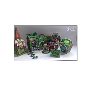 Caixa Personalizada Minecraft 