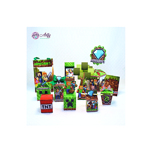 Personalizados Para Festa Minecraft