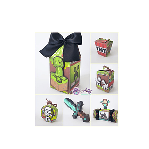 Caixinhas Minecraft 