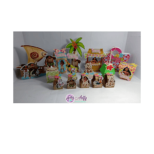 Kit Caixinhas da Moana 