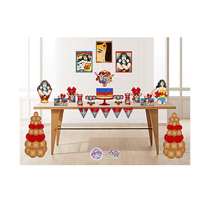 Festa Personalizada Da Mulher Maravilha 